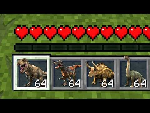 JURASSIC DINOSAUR SECURITY WORLD MOD - ESCAPE THE DANGEROUS DINOSAURS in Minecraft
