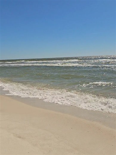 Beautiful Gulf Shores, Alabama Beach View on a Happy Tuesday