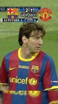 Barcelona vs Manchester United UCL 10/11 Final