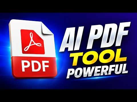 Stop Wasting Time Editing PDFs — Use This Powerful AI Tool Instead