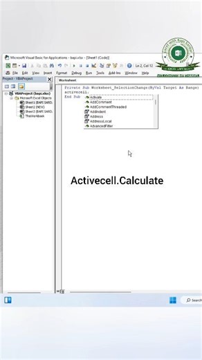 Amazing Tricks of Microsoft Excel – Visual Basic Application (VBA)! 🚀📊 Unlock the true power of Microsoft Excel with Visual Basic Application (VBA)! From automating repetitive tasks to creating smart tools and buttons, VBA makes your Excel work faster, smarter, and more professional. 💡 Perfect for beginners as well as advanced users who want to boost productivity and save time! ⏱️✨ 👉 Learn automation 👉 Reduce manual work 👉 Improve efficiency 💬 Try these Excel VBA tricks and take your skil