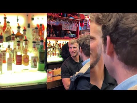 Party in Paris! Saints players Tyler Shough & Taliese Fuaga visit City of Light to promote NFL game