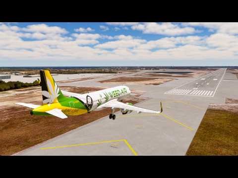 Live the Most Dangerous Plane Landing with amazingly great pilot skills ep.762