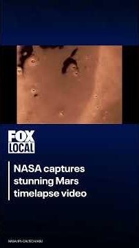 Timelapse: NASA’s Psyche spacecraft captured thousands of images of Mars during a fly-by in May.