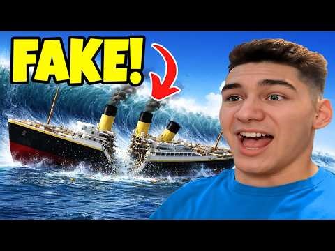 Driving the KNOCKOFF TITANIC into a TSUNAMI!