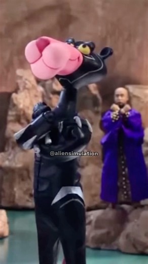 Black Panther Vs. Pink Panther - Robot Chicken Short Edit