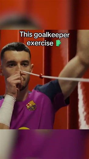 Joan Garcia was locked in 😳🎾 (via @fcbarcelona/IG)