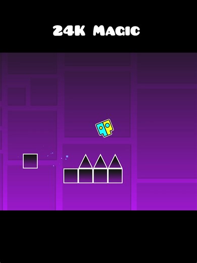 24k Magic - Geometry Dash Gameplay