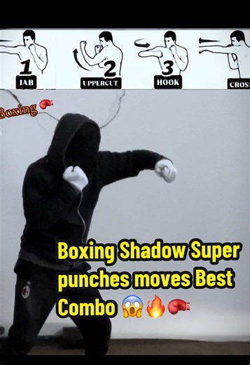 Boxing Shadow Super punches moves Best training combo 😱🔥🥊#foryoupage #boxing🥊 #boxingtraining🥊 #boxingtechnique #boxingtutorial