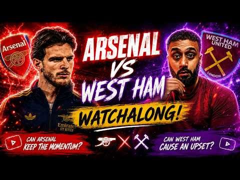 TITLE ON THE LINE! 🏆 | West Ham vs Arsenal LIVE Watchalong