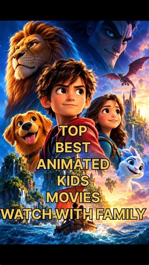 🔥 Top 10 Animated Movies You MUST Watch! 🤯🎬 #shorts #animated #movie #youtubeshorts #vuralshort