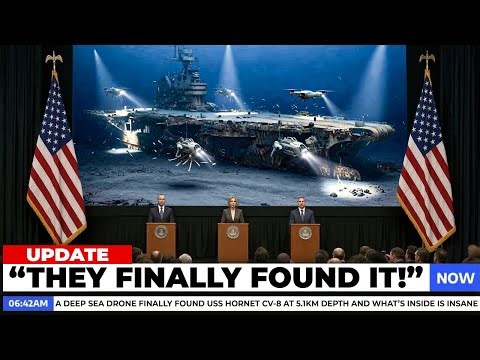 Deep-Sea Drone Entered the USS Hornet CV-8 At 17,000 Ft Dept What It Recorded Left Expert Speechless