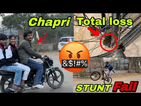 Chapri say Ladai Hui 🤬 Or flywheel Kharab Ho Gaya ￼￼total loss