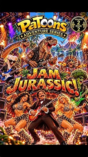 🦖 The studio floor cracks open! Dino Rockers, a T-Rex & the Cretaceous Cuties invade Hump Day! 🔥