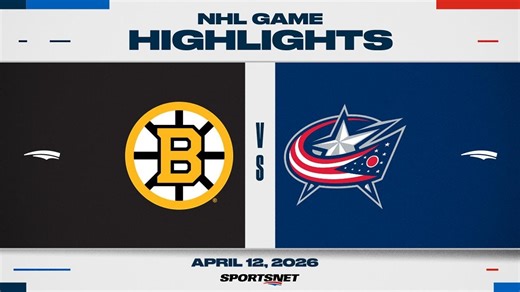 NHL Highlights | Bruins vs. Blue Jackets - April 12, 2026