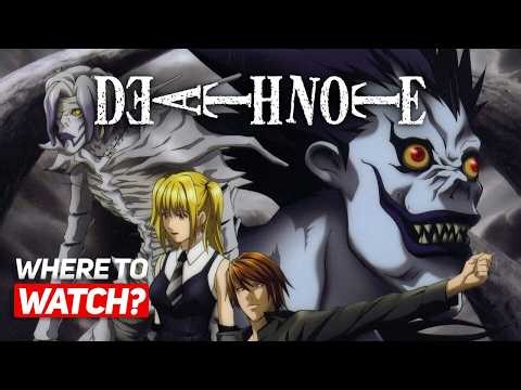 Where To Watch Death Note | Best Psychological Thriller Anime Series