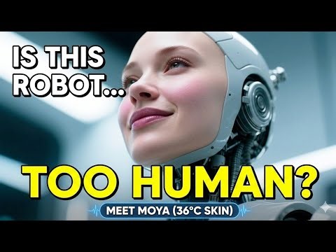 Moya’s 36°C: Why This Robot Is Warm to the Touch and real human