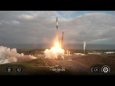 Blastoff! SpaceX launches Starlink satellites on 50th Falcon 9 mission of 2026