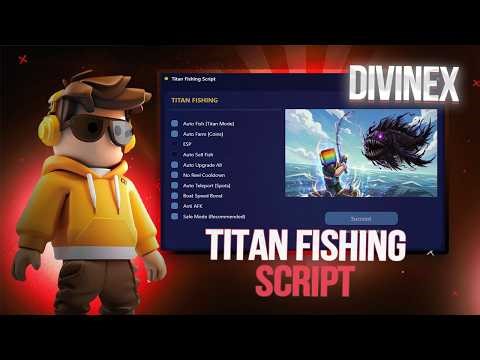 Titan Fishing Script | Roblox Titan Fishing Script |, Auto Sell, AUTO FISHING | ios/android/pc