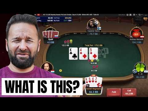 Battling in the $1K Mystery Bounty PLO & $5K Main Event!