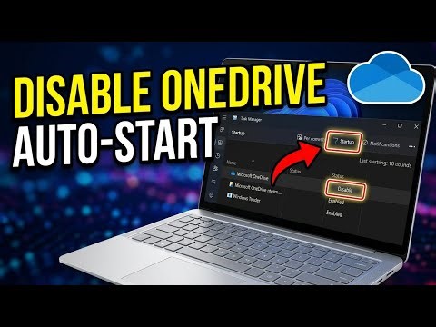 How to disable OneDrive auto-start on Windows 11 - Quick Tutorial