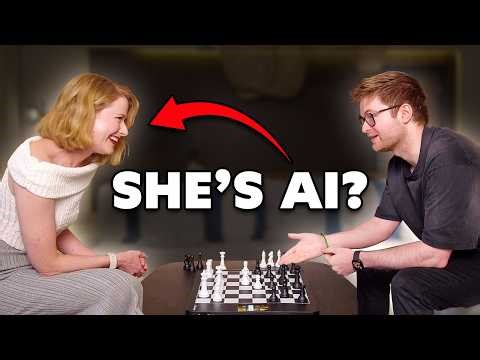 Can This Chess Board Help IM Anna Rudolf Beat A GRANDMASTER?