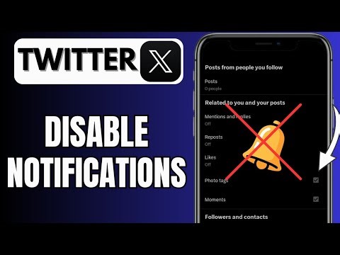 How to Disable Push Notifications on X Profile