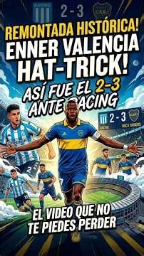¡ENNER VALENCIA FUE IMPARABLE! Tres Goles que Cambiaron Todo