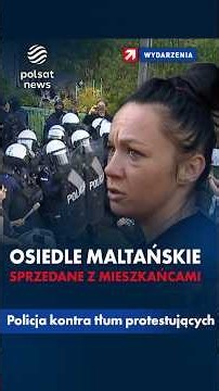 Dantejskie sceny. Policja kontra protestujący przed eksmisją w Poznaniu