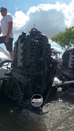 at the boat ramp after the crash, Lake Wylie Racing checking the engines