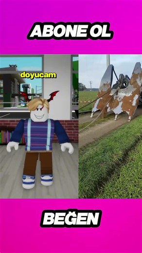 Roblox'ta Vampire Dönüşen Çocuk! 🦇 #shorts
