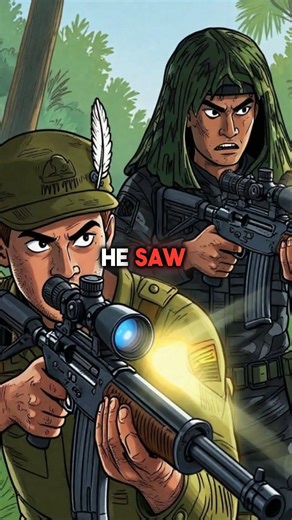 Marine Sniper's IMPOSSIBLE Shot Through Enemy Scope at 500 Yards