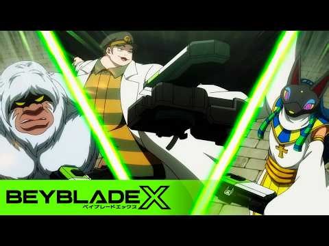 Robin's SHOCKING Three-on-One BATTLE! | BEYBLADE X EP22 | Official Clip