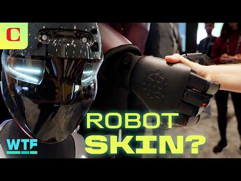 They're Giving Robots 'Smart Skin' Now (I Touched It)