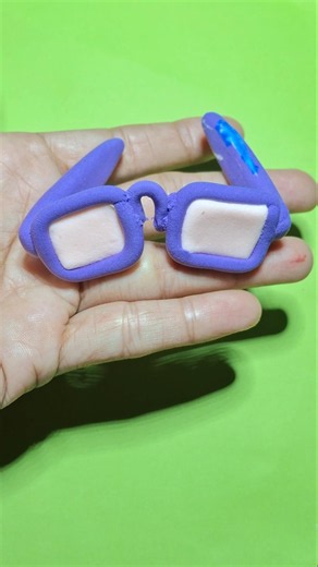 Hiw To Making Sunglass With Clay #shorts #youtubeshorts #viral
