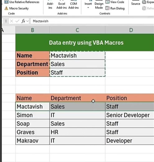 Excel VBA Macros: Data Entry Made Easy with These Tips and Tricks