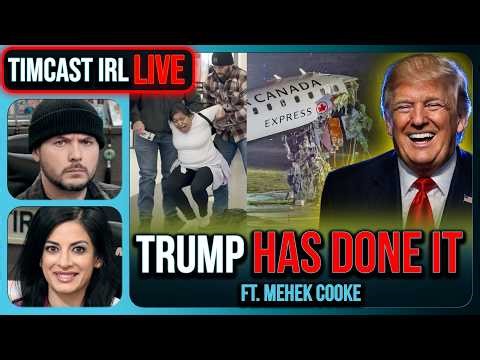 Trump HAS DONE IT, ICE Deploys To AIRPORTS, Major Plane Crash SHUTS Airport | Timcast IRL
