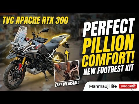 Pillion Will THANK You for This! ✅ Fixing Apache RTX 300 Discomfort 🔥