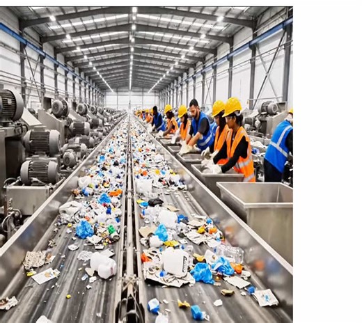 Recycling Process: Transforming Plastic Waste into Materials