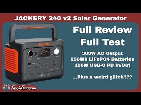 Jackery Explorer 240 v2 Full Test and Review - Small but Good?