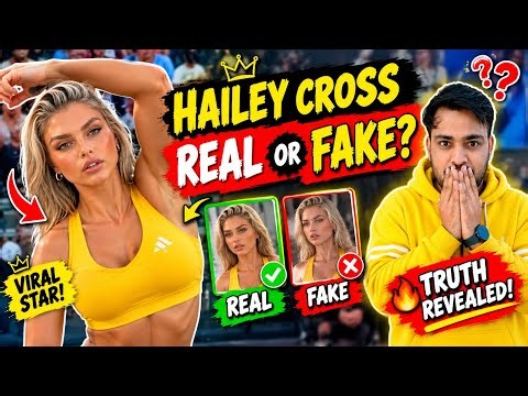 The TRUTH About Hailey Cross Real Person or AI Avatar?