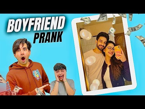 BOYFRIEND PRANK ON PAPA | Rimorav Vlogs
