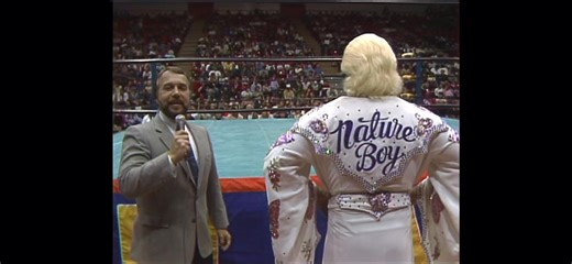 On This Day in Wrestling History - NWA World Heavyweight Champion Ric Flair on Mid-Atlantic Wrestling 40 years ago today (12/28/85) | No Context Flair Memes