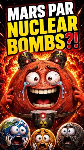 Mars Ne Khud Par NUCLEAR BOMBS Kyun Lagwaye?! 😱💥 #shorts