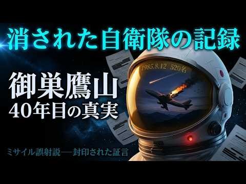 JAL123便墜落事故｜40年間「隠蔽」され続けた真実。なぜ公式記録と食い違うのか？