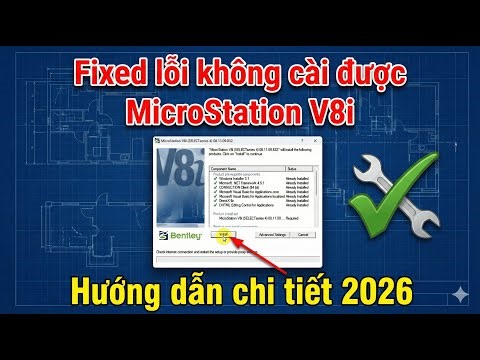Fixed Lỗi Không cài được MicroStation SS3, SS4, SS10 bị Bentley chặn không cho Cài đặt