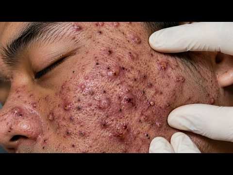 Extreme Blackhead Removal | Deep Pore Cleaning & Acne Extraction Compilation #0012