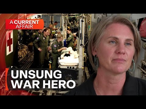 Honouring the unsung military nurses saving lives on the frontlines | A Current Affair