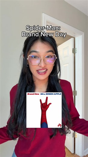 Mrs. GREEN APPLE is everywhere when it comes to anime and now they’ve made made it to Hollywood making music for Spider-Man: Brand New Day! Go stream their song ‘Brand New’ 🕷️🍏 #PR #mrsgreenapple #spiderman #spidermanbrandnewday