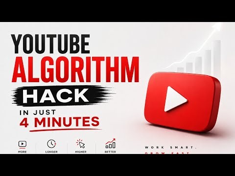 YouTube Algorithm HACK in Just 4 Minutes 🚀 | Get More Views in 2026